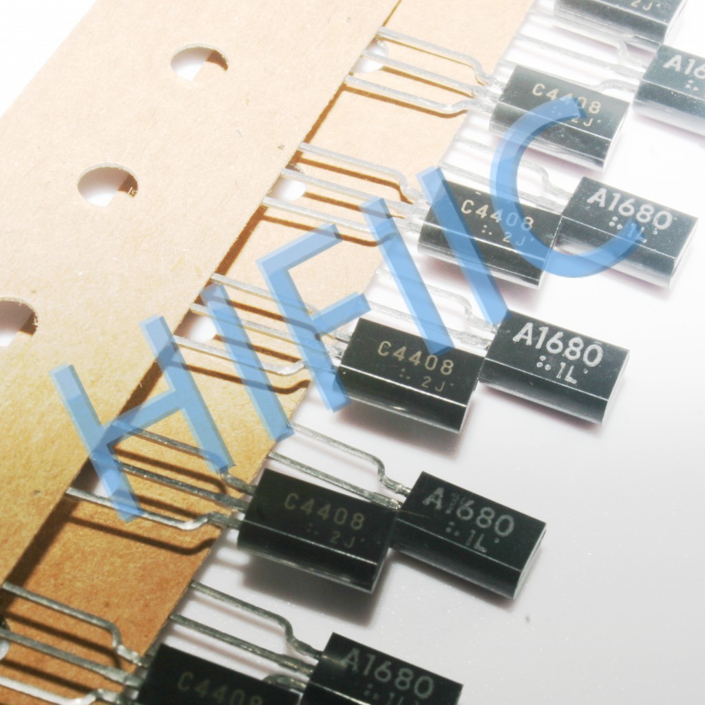 2pairs 2SA1680 2SC4408 (A1680 C4408) Transistors TO92L