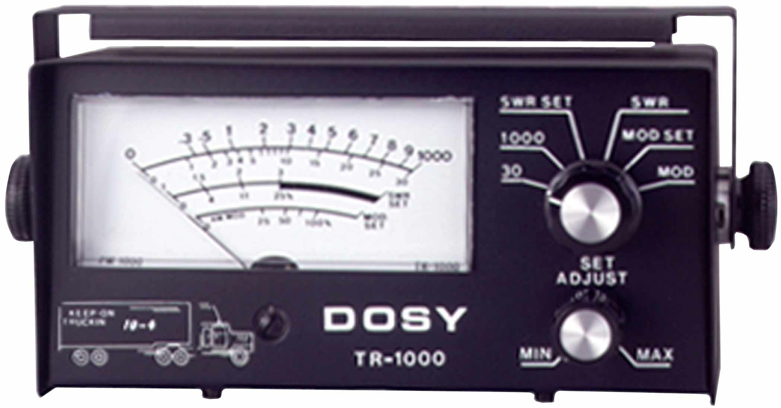 Dosy Tr1000 Dosy - 1,000 Watt In Line Mobile Swr/Watt Meter With Mounting Bracke