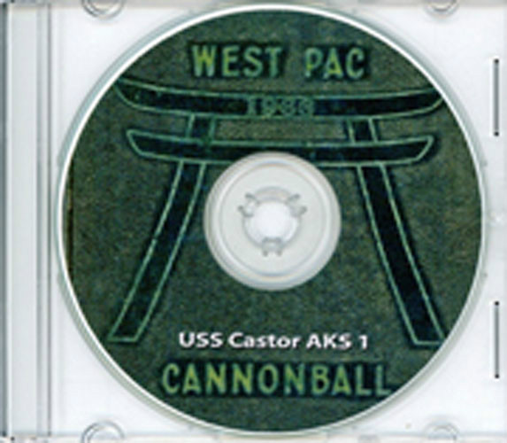 USS Castor AKS 1 CRUISE BOOK Log Westpac 1965 - 1966 crew photos CD Vietnam