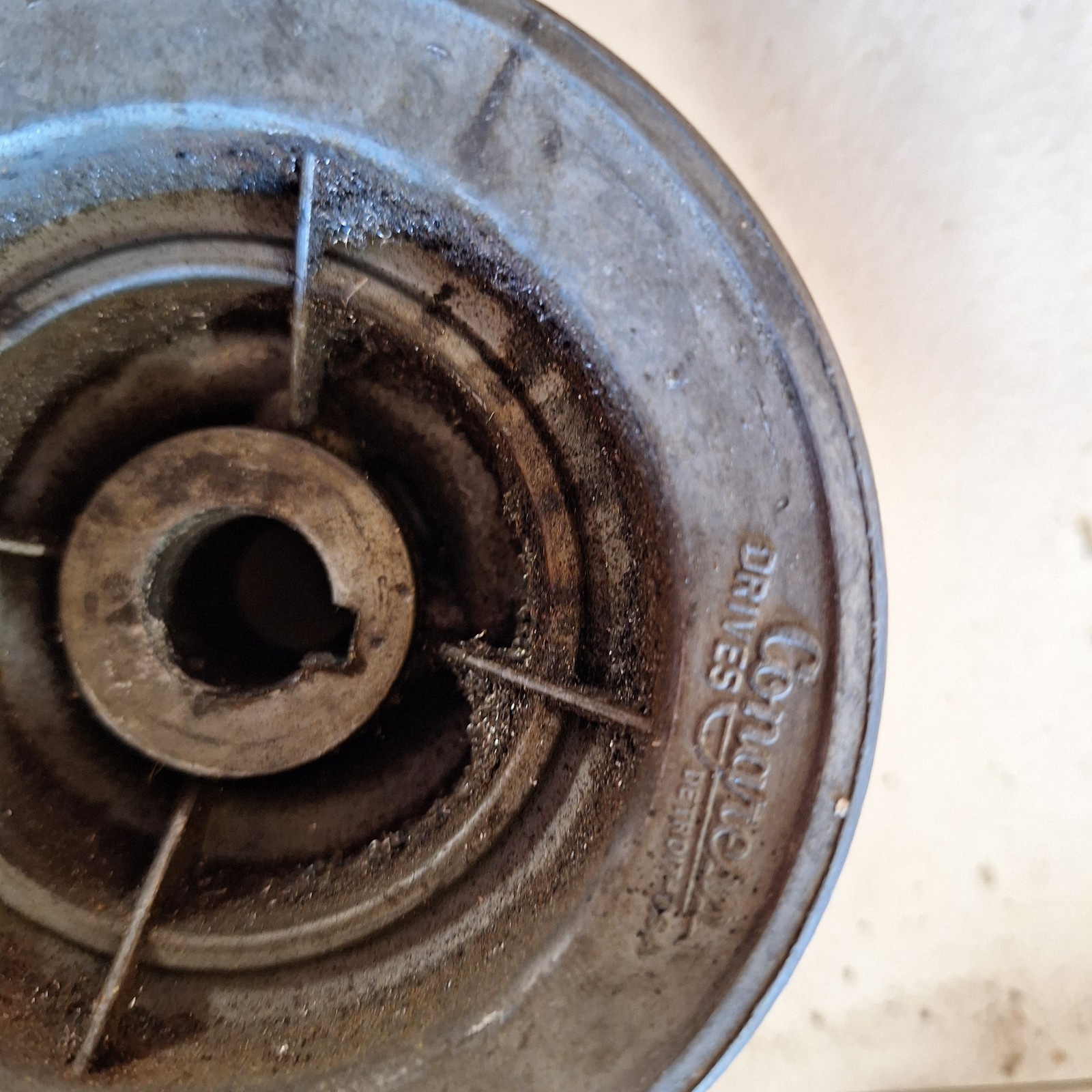 Congress -Browning or unlabeled 4 Belt Pulley - Silver