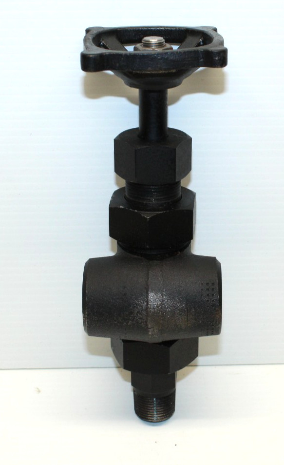 ⭐NEW IN BOX⭐Jerguson # 66  3/4" X 1/2" FNPT Steel  Gage Valve 4000-Psi