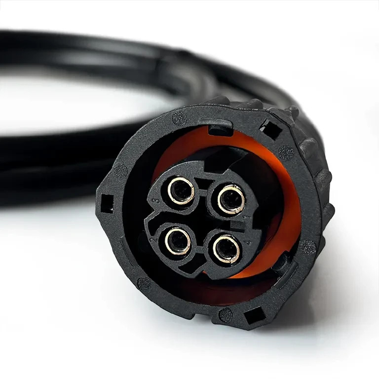 OBD2 Port 4Pin Relocation Extension Diagnostic Cable for Scania VCI Interface