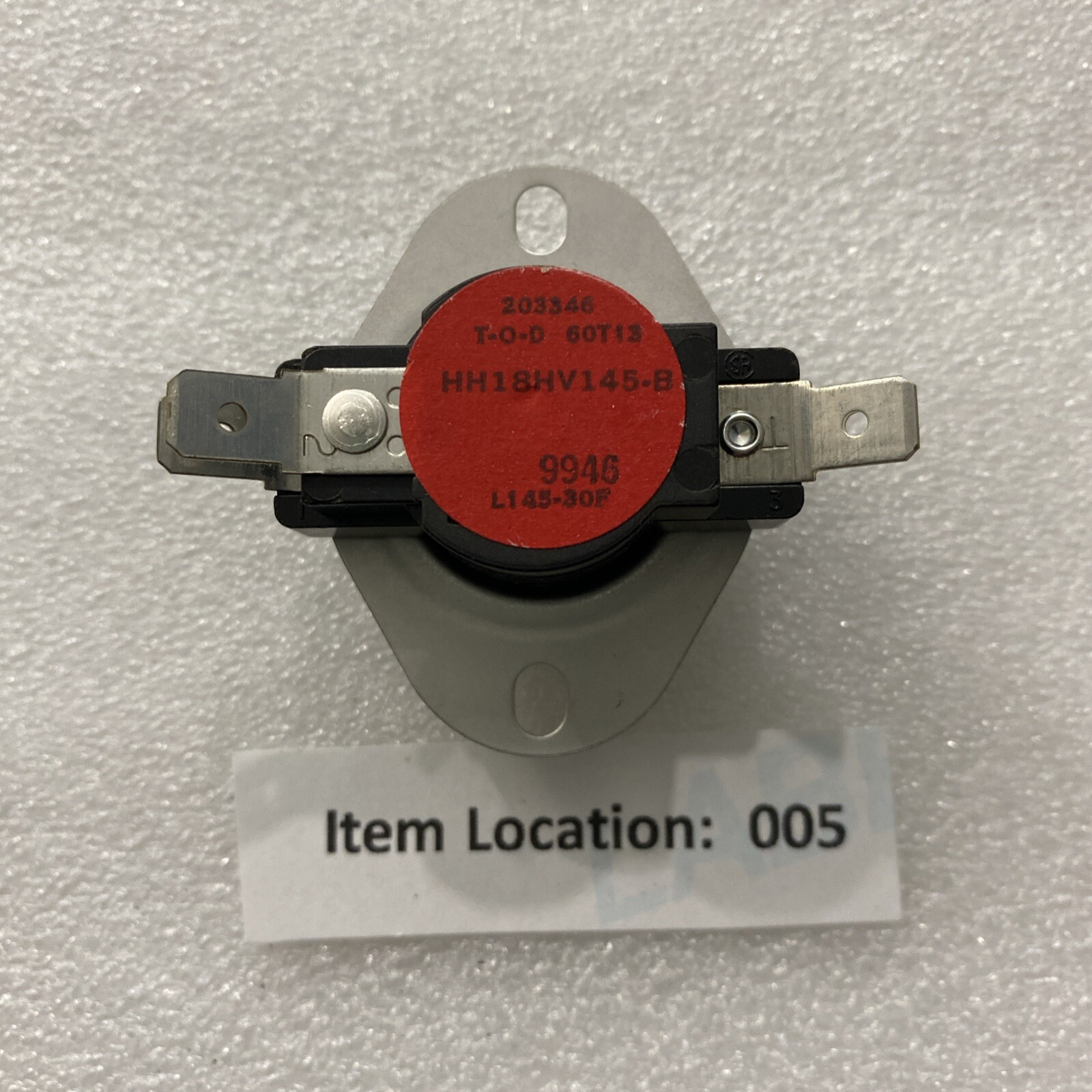 CARRIER HH 18HV 145 Temperature Act Switch SPDT Auto Reset