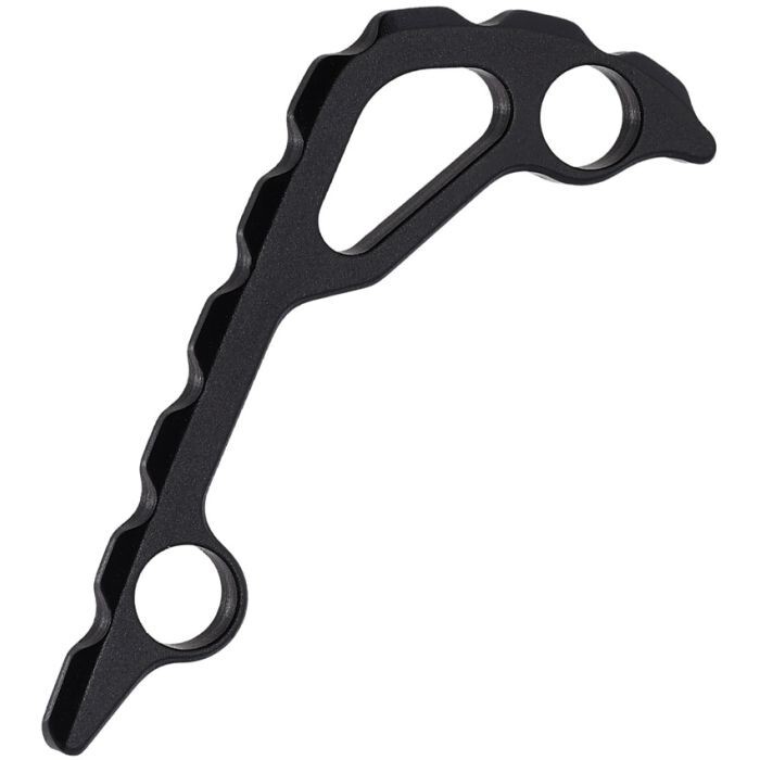 August Engineering Black Aluminum Knife Back Spacer for Benchmade Bugout 535