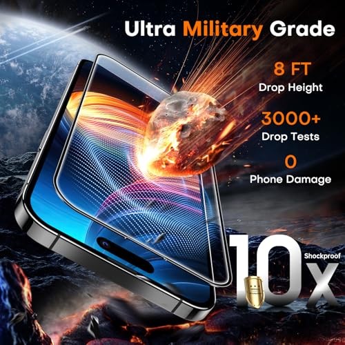 for Screen Protector, Full Coverage 9H Hardness Easy iPhone 16 Clear