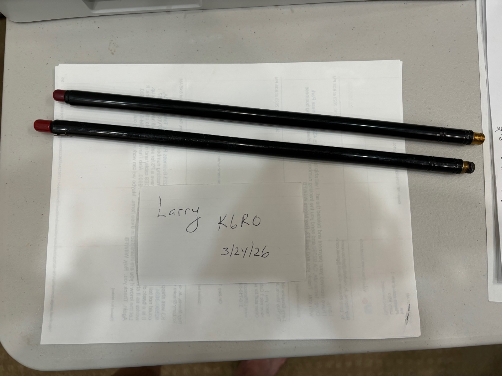Buddipole Antenna arms - Read below