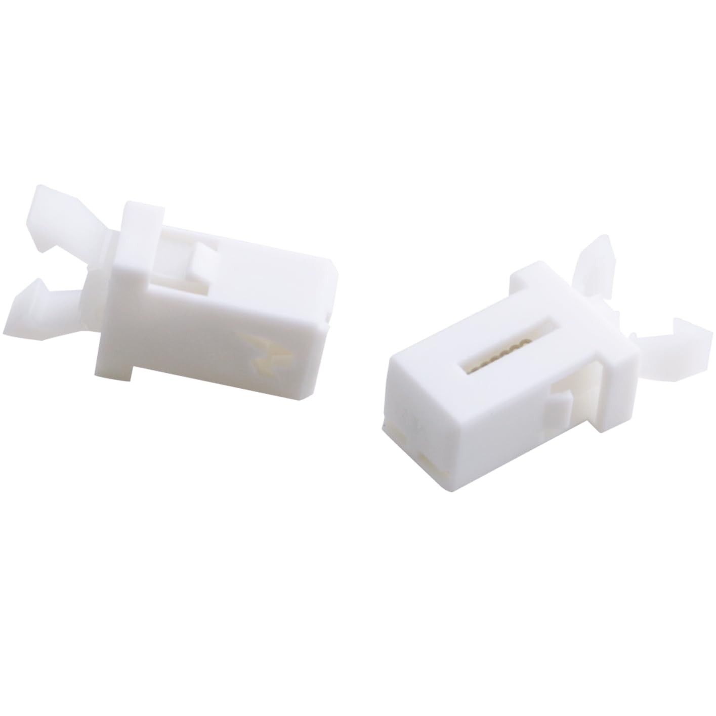 10 PCS White Trash Can Lock Replacement Kit Spring Press Buckle Touch Top