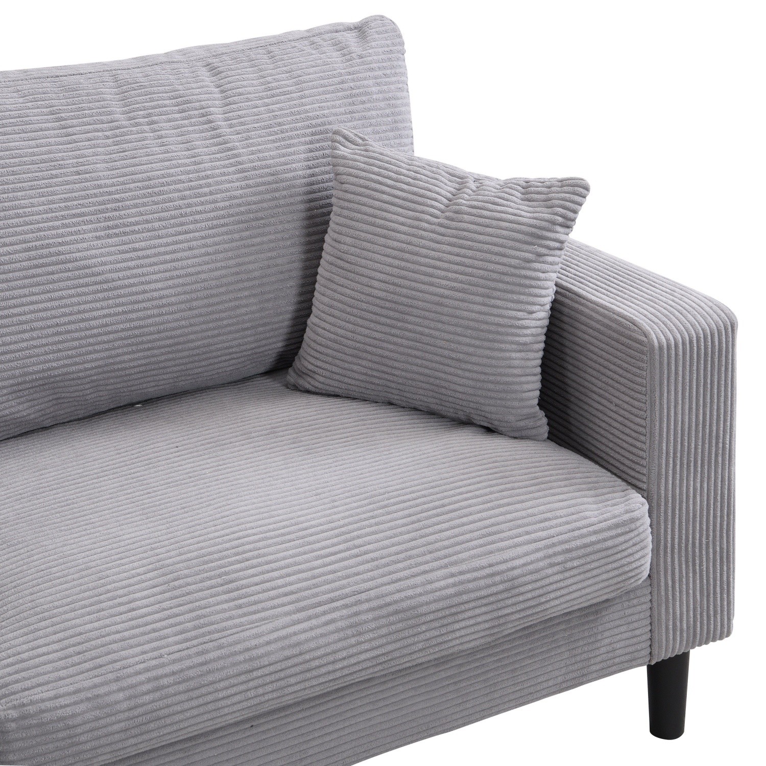 74'' 3 Seater Sofa Couch Upholstered Sofa Couch Home Living Room Furniture