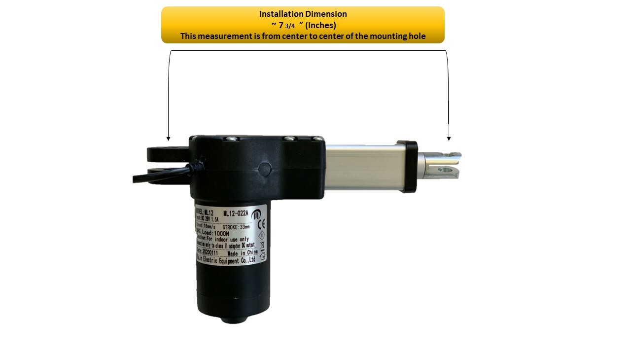 Mulin Electric Motor Actuator - ML12-022 Power Recliner Motor