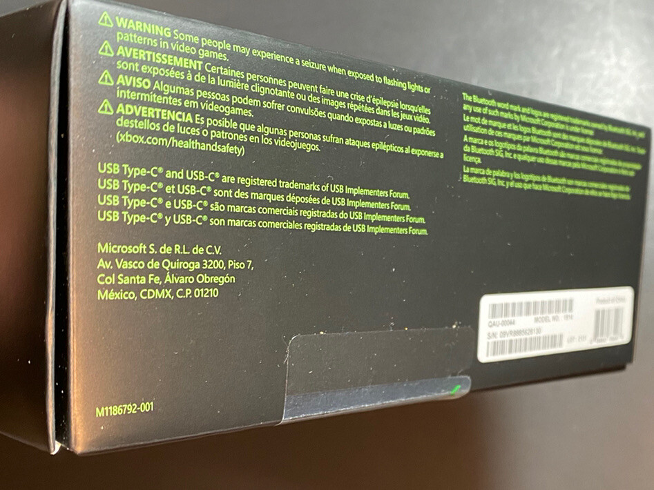 Microsoft XBOX Wireless Controller [ 20th Anniversary Special Edition ] NEW