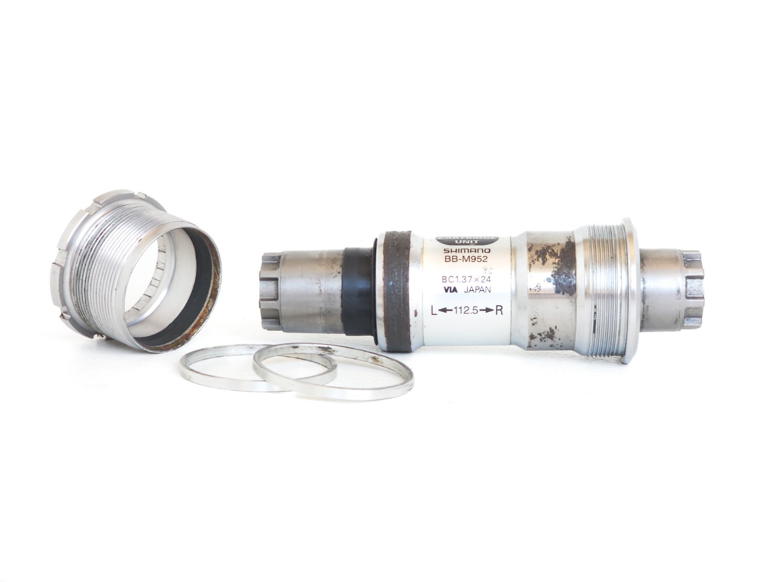 Shimano XTR 9 Speed Bottom Bracket 112.5mm BB-M952 CLEAN Classic Vintage Dura-Ac