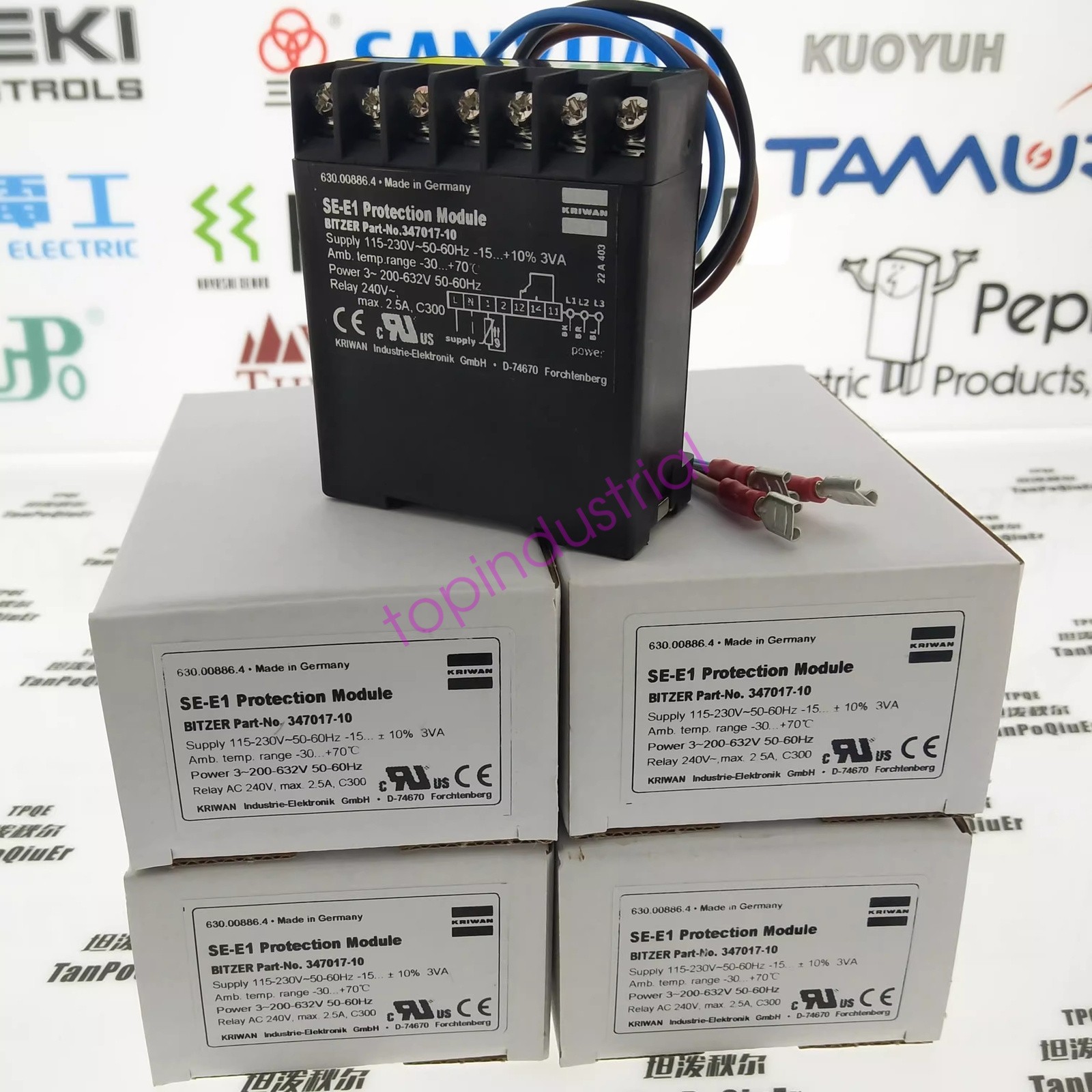 KRIWAN SE-E1 Protection Module BITZER Compressor Protection Module Protector