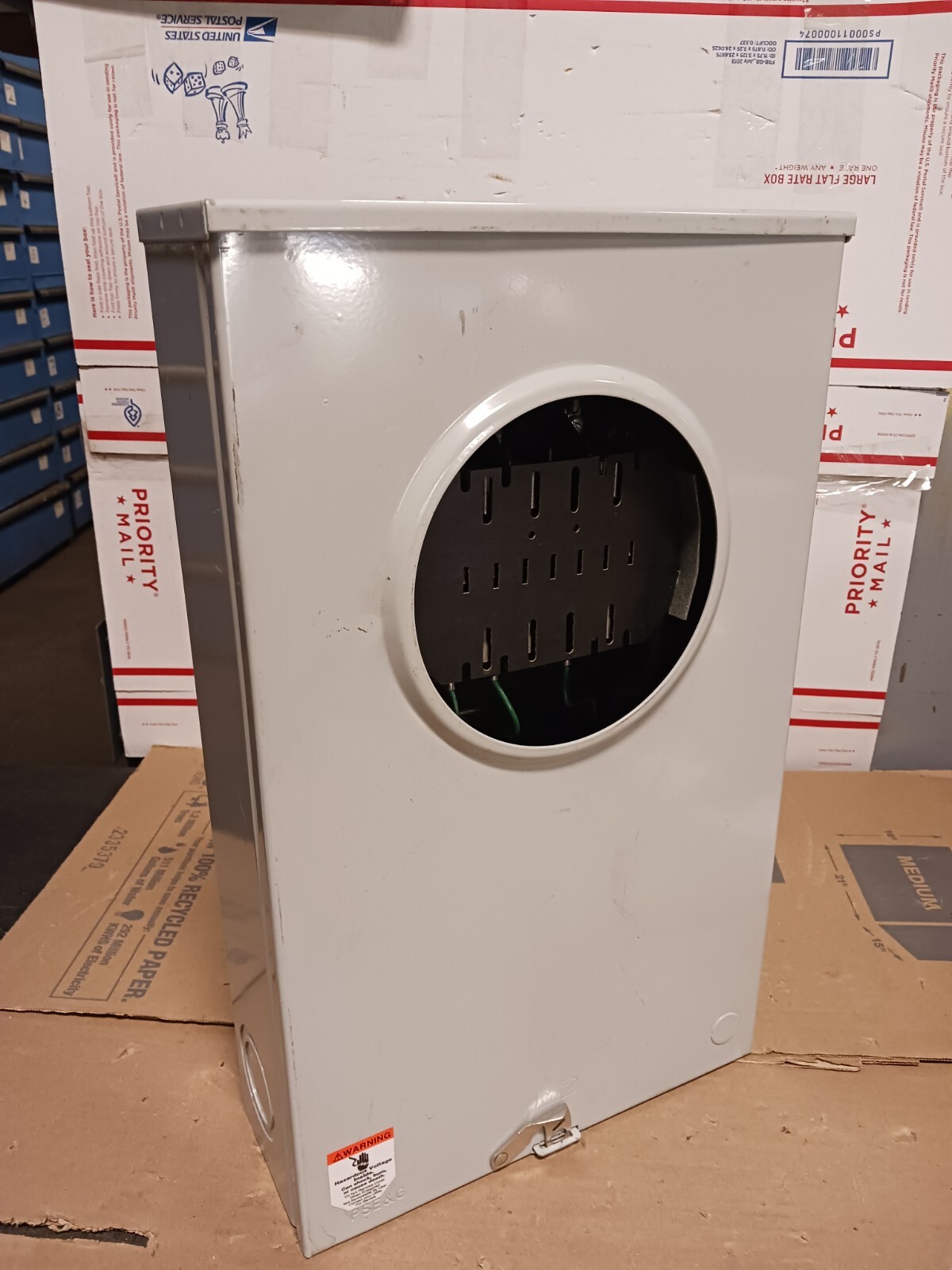 BROOKS MD  602U3010A13-055 30 AMP METER SOCKET RINGLESS 13T 3P/4W 600 VAC