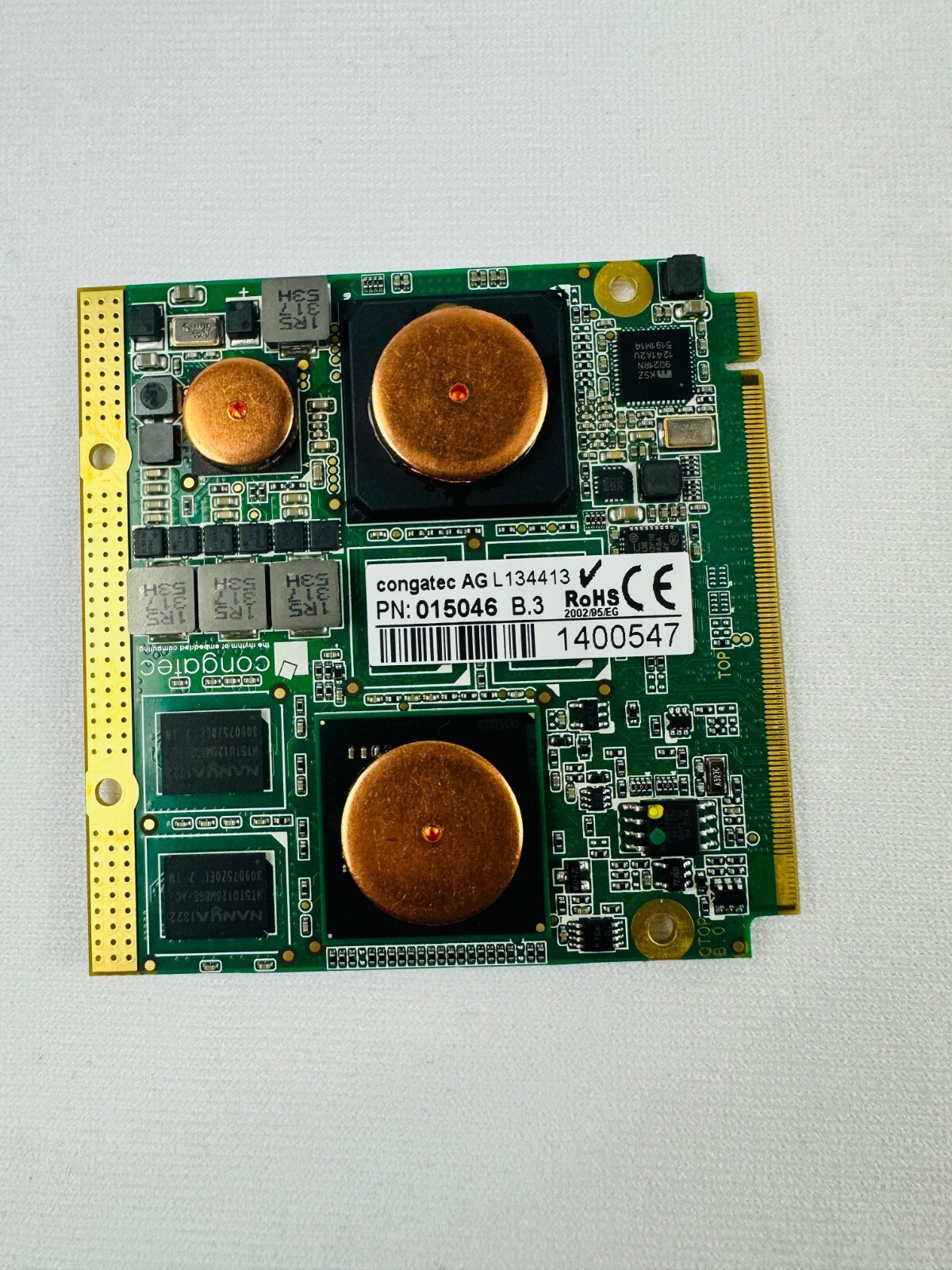 Congatec 015046 conga-QA6/E680-1G SSD8-MLC CPU Module