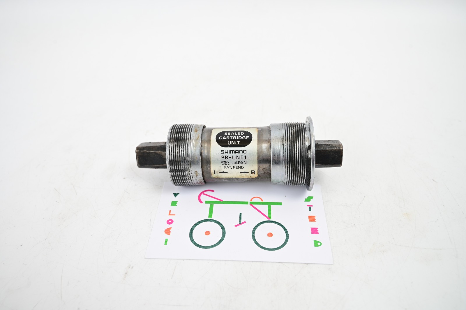 Shimano BB-UN51 Sealed Cartridge Square Taper MTB Bike Bottom Bracket 73x110mm