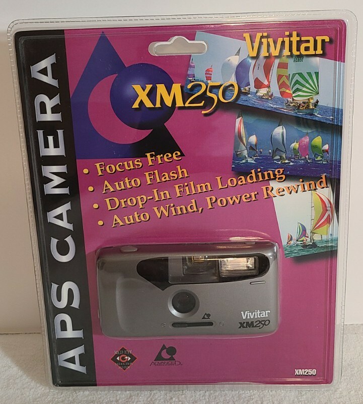 1998 Vivitar XM250 APS Camera  *New in Original Package* Vintage