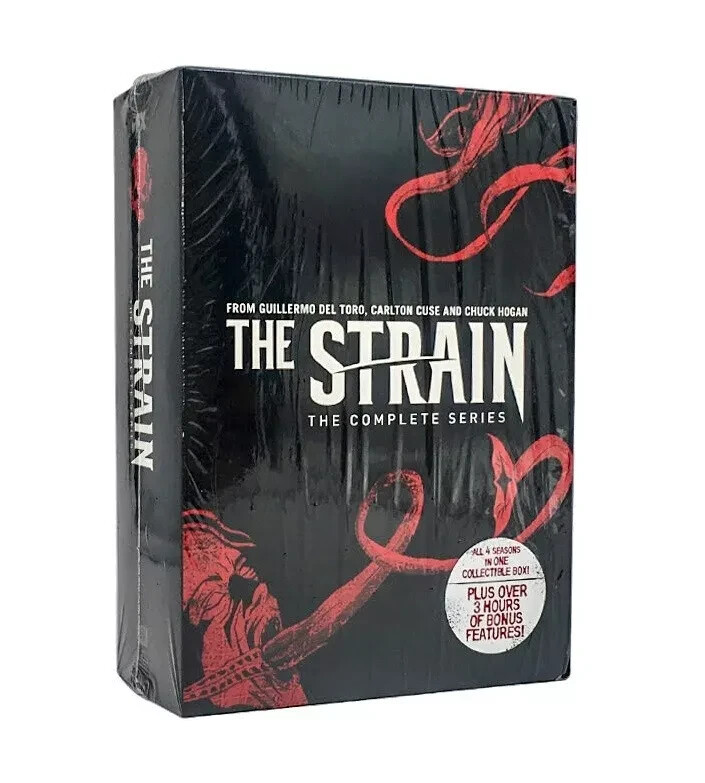 The Strain: The Complete Series, Seasons 1-4 (DVD)