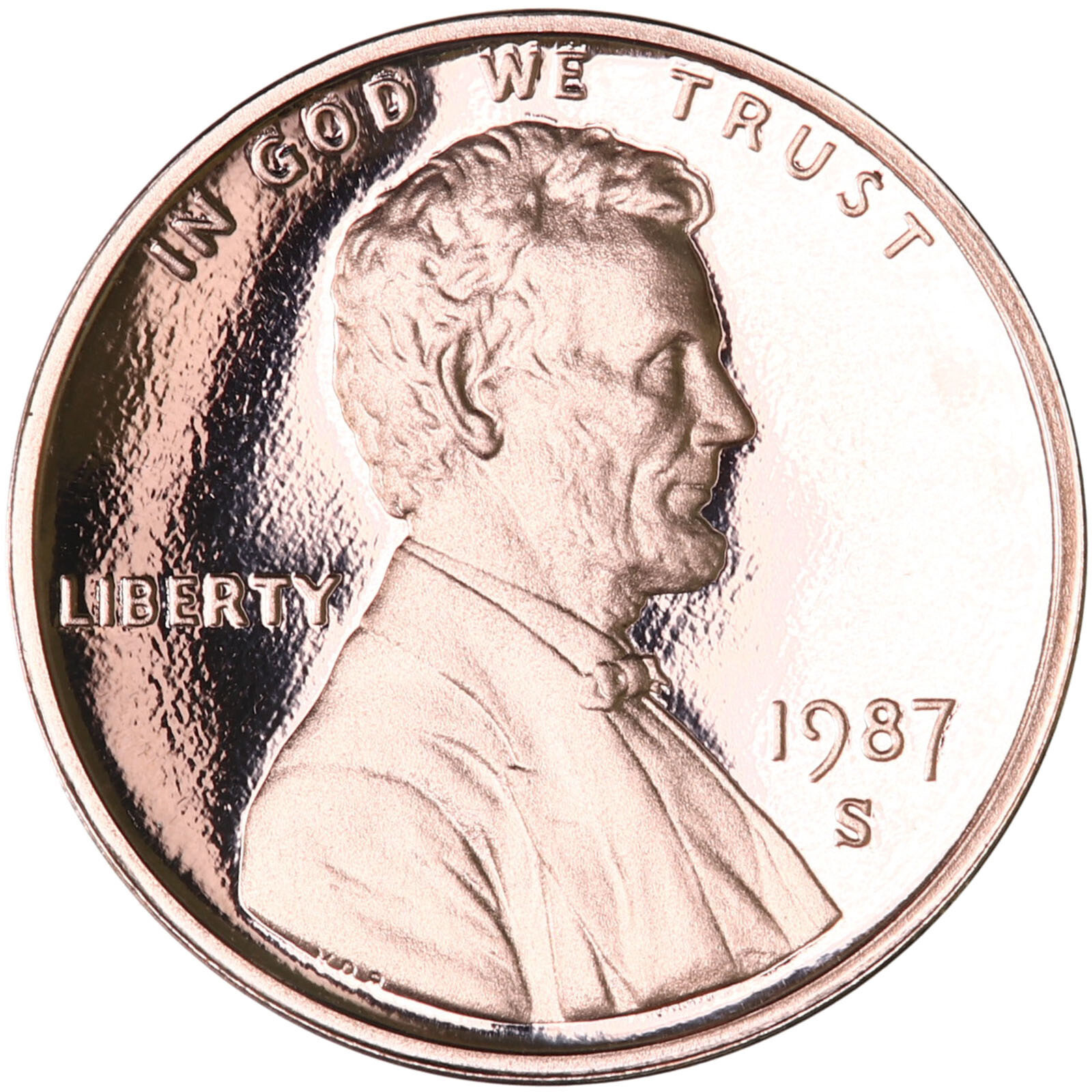 1987 S Lincoln Memorial Cent Gem Deep Cameo Proof Penny