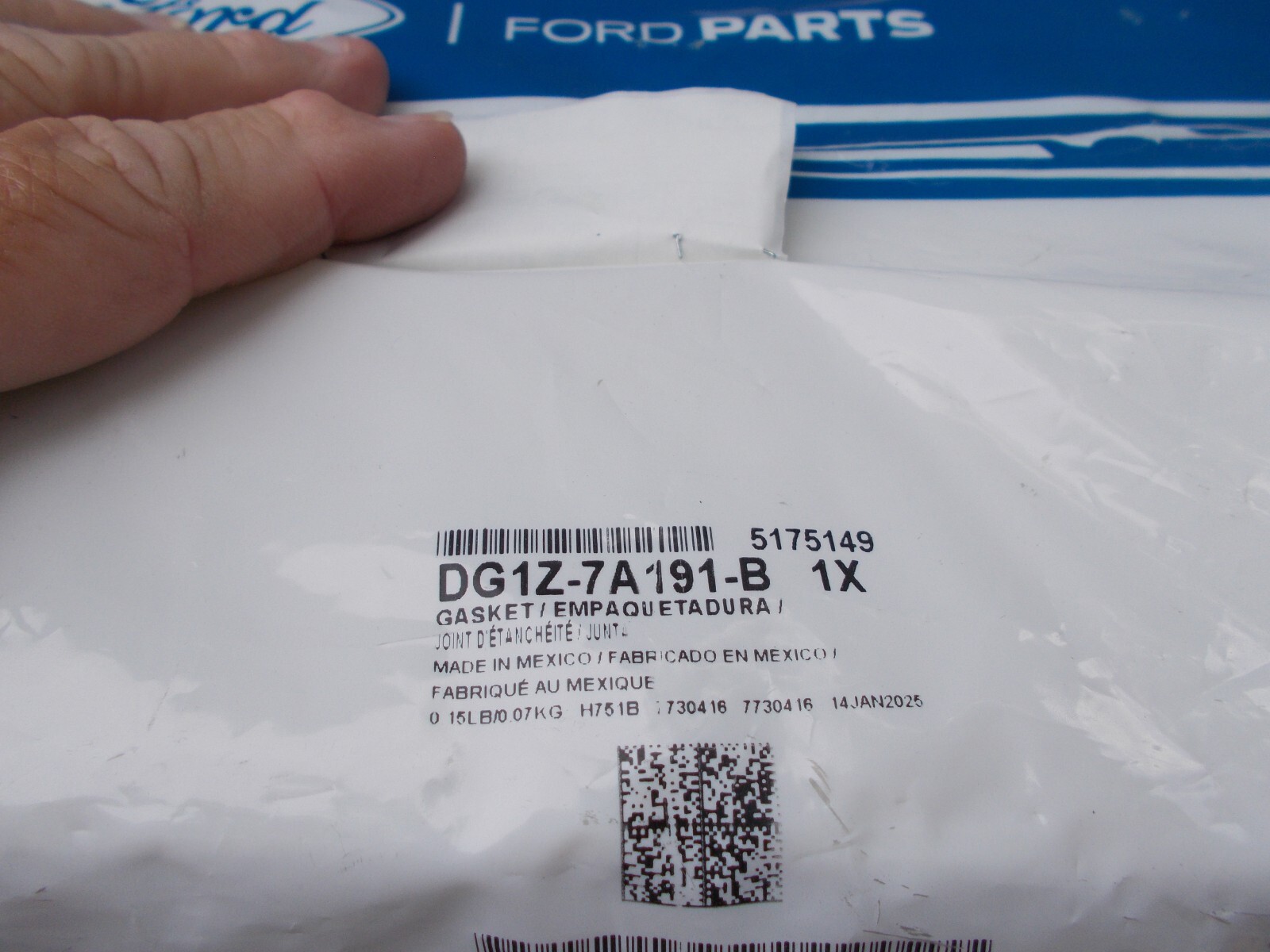 New Ford OEM Transfer Case Gasket DG1Z-7A191-B