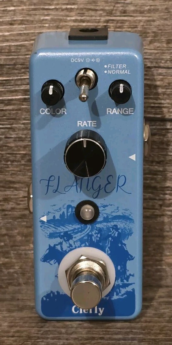Clefly Flanger Mini Guitar Pedal 300 Series Works! Free Shipping!