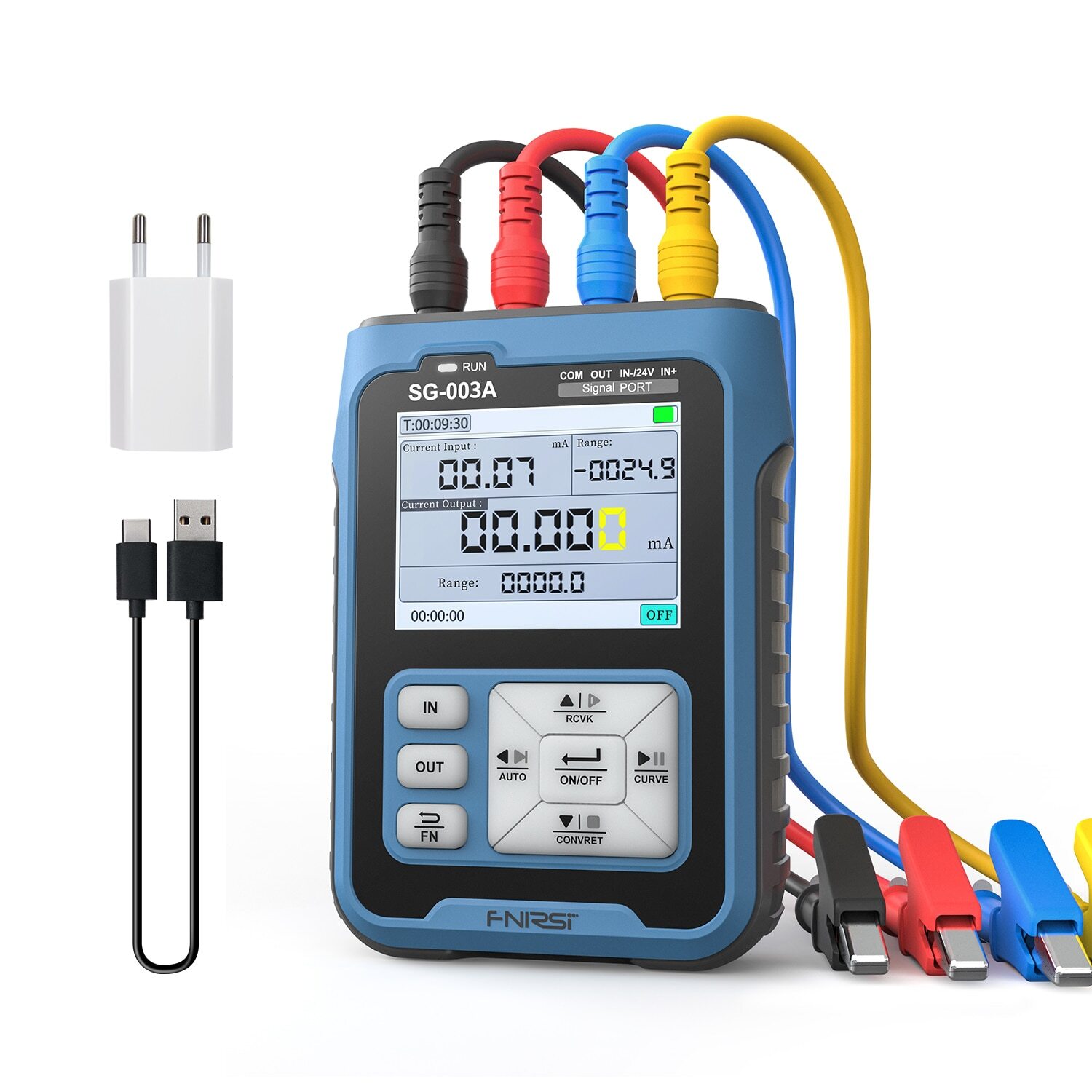 Adjustable Current Voltage Simulator 4-20mA Signal Generator Sources Transmitter