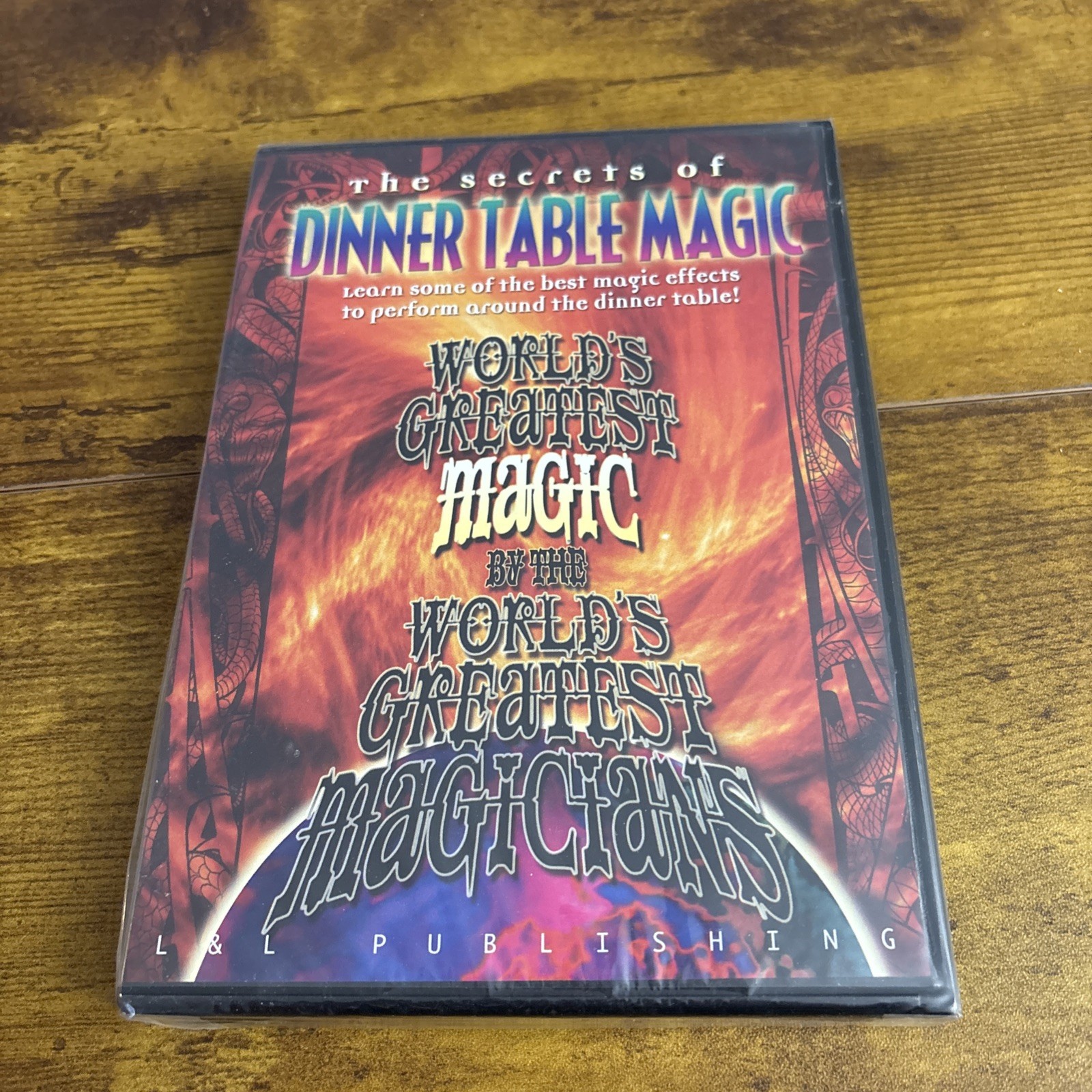 The Secrets Of Dinner Table Magic DVD World’s Greatest Magic NEW SEALED