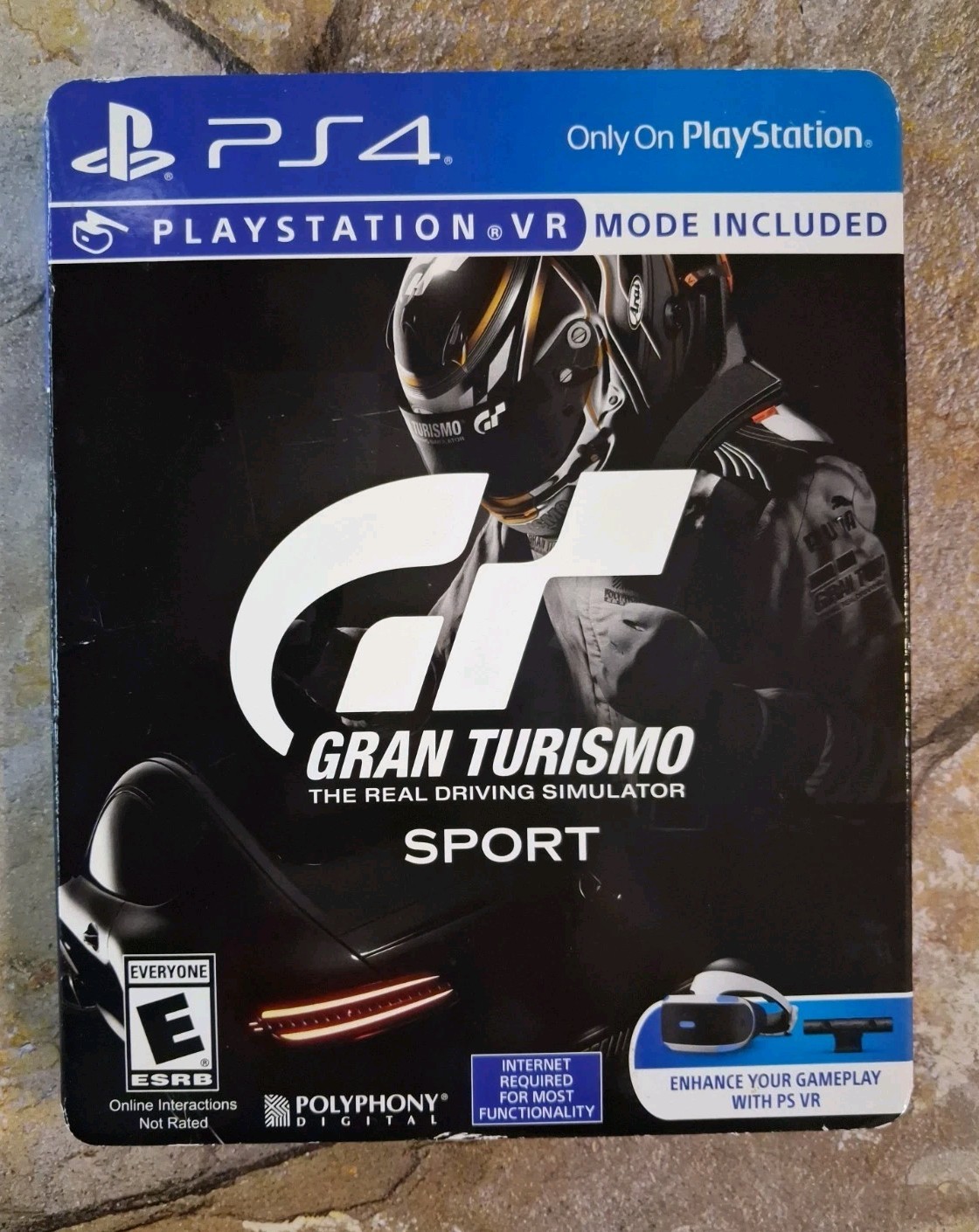 Gran Turismo Sport Steelbook w/ Slipcover - PlayStation 4
