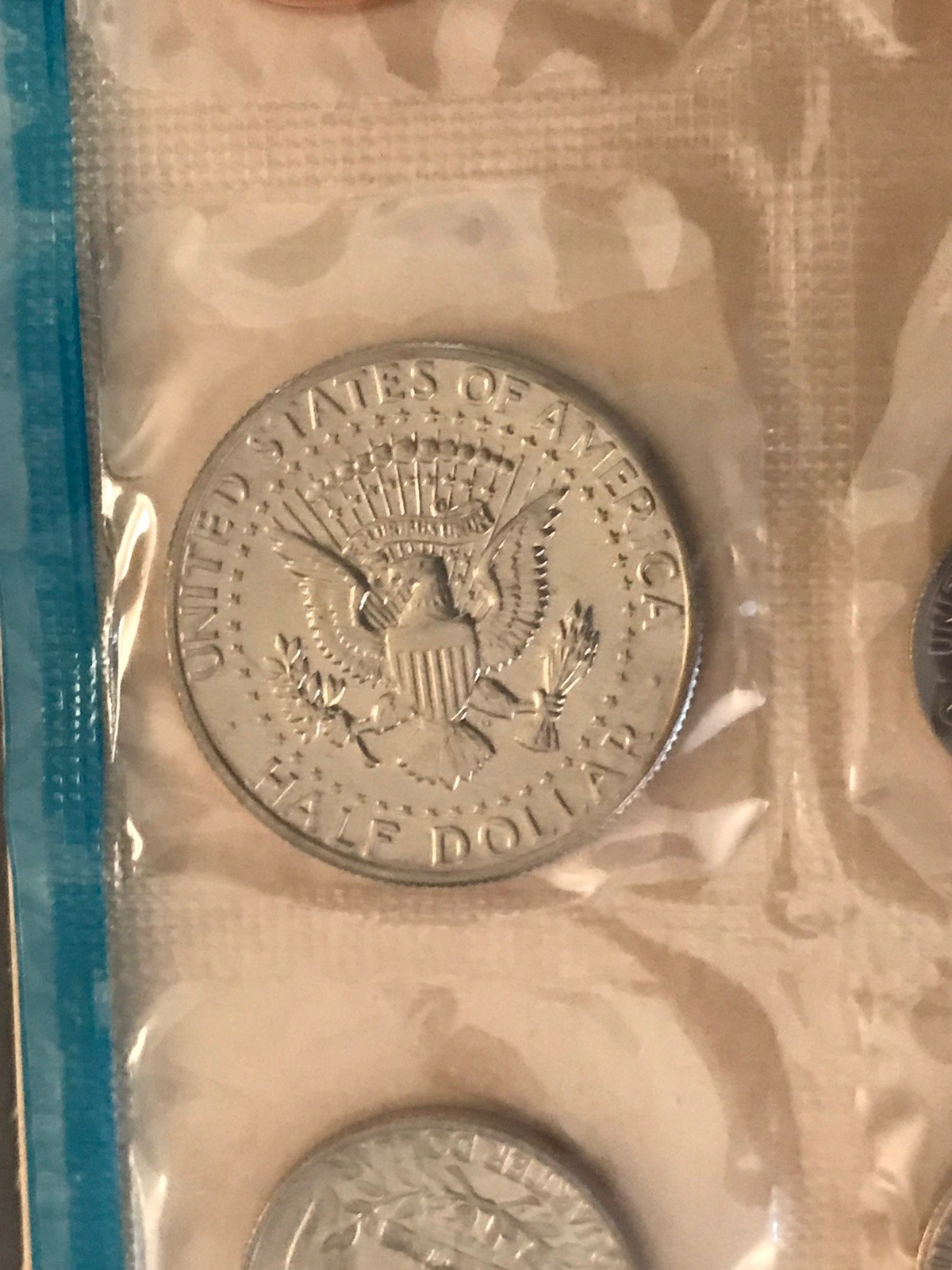 1971 US Mint Uncirculated PDS Coin Set In OGP