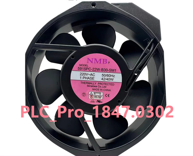 1PCS Brand NEW NMB 5915PC-22W-B30-SM1 AC fan AC220V 42/40W 50/60Hz 172*150*38MM