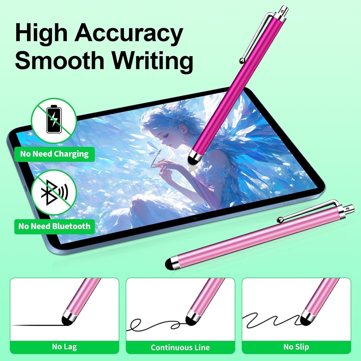 20-Pack Universal Stylus Pen Set – Precision Touch & Screen Protection
