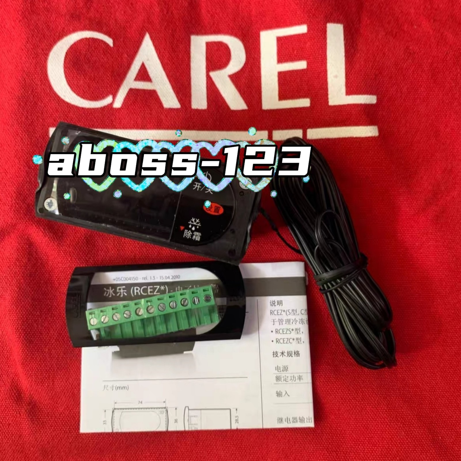 CAREL RKK21Z0541 RCK2C1H001K Temperature controller#1pcs New In Box