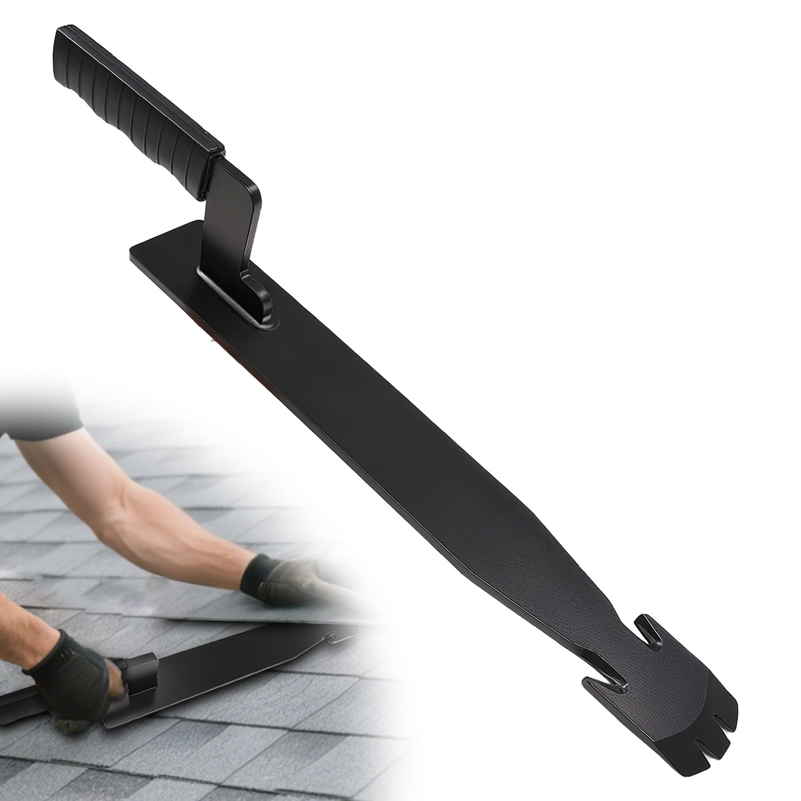 17" Slater Ripper Shingle Ripper Roofing Tool with Claw Nail Puller End