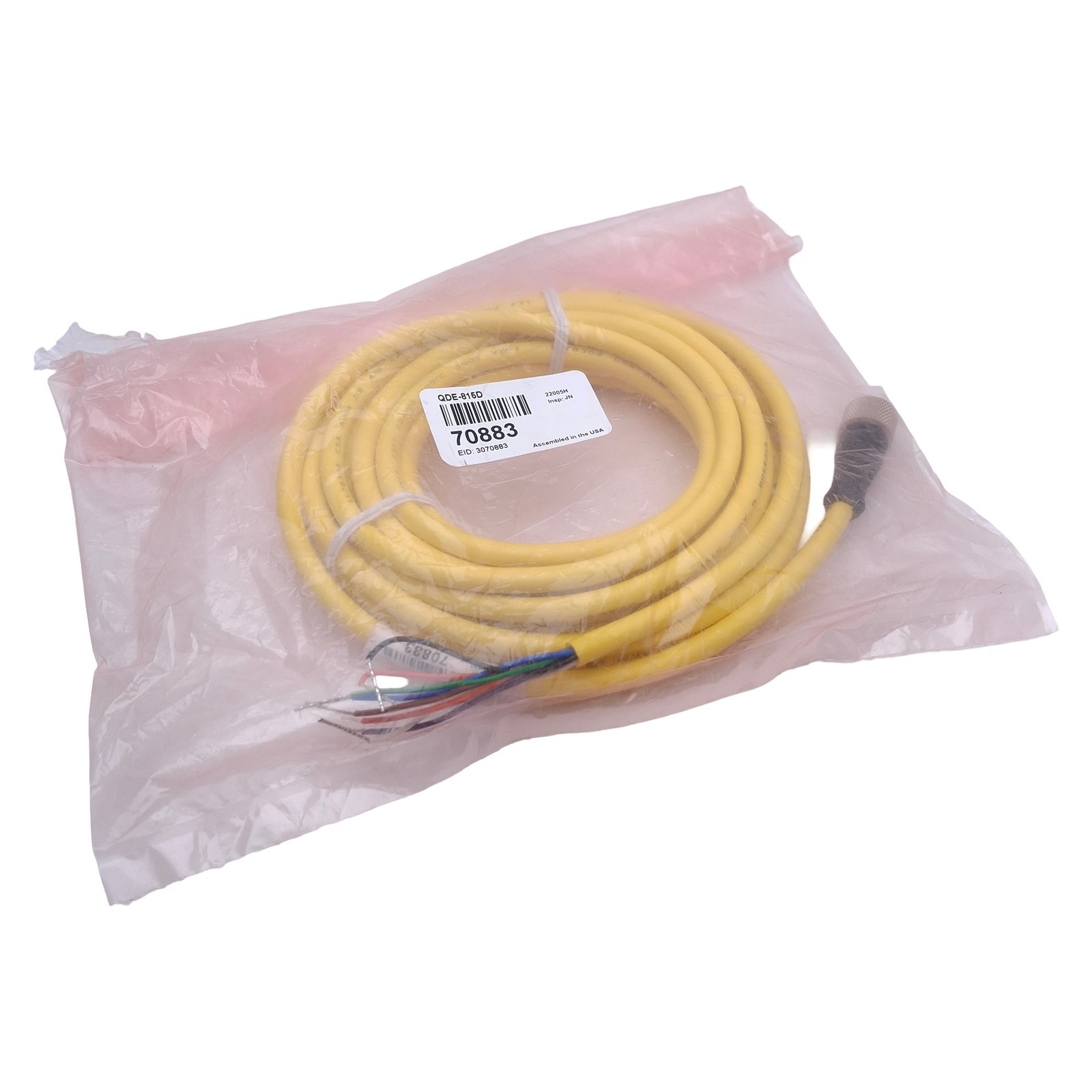 1PCS Brand New BANNER QDE-815D Sensor Cable