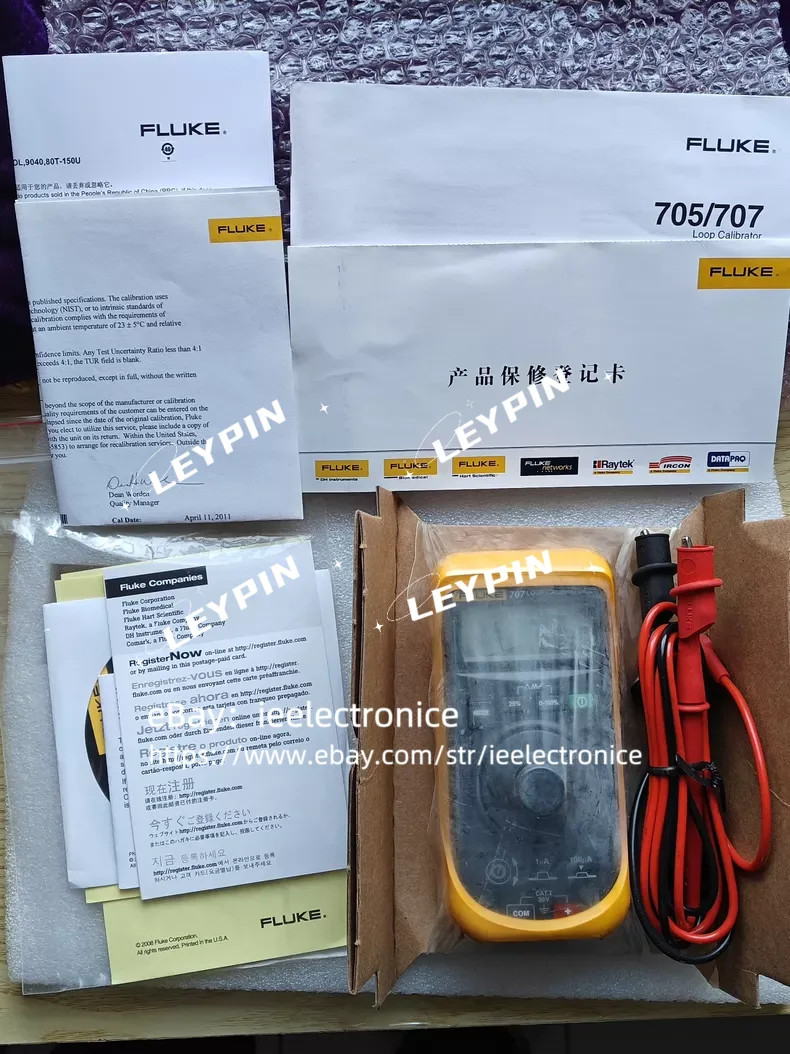 707 Loop Calibrator with Quick Click Knob SEALED*ie