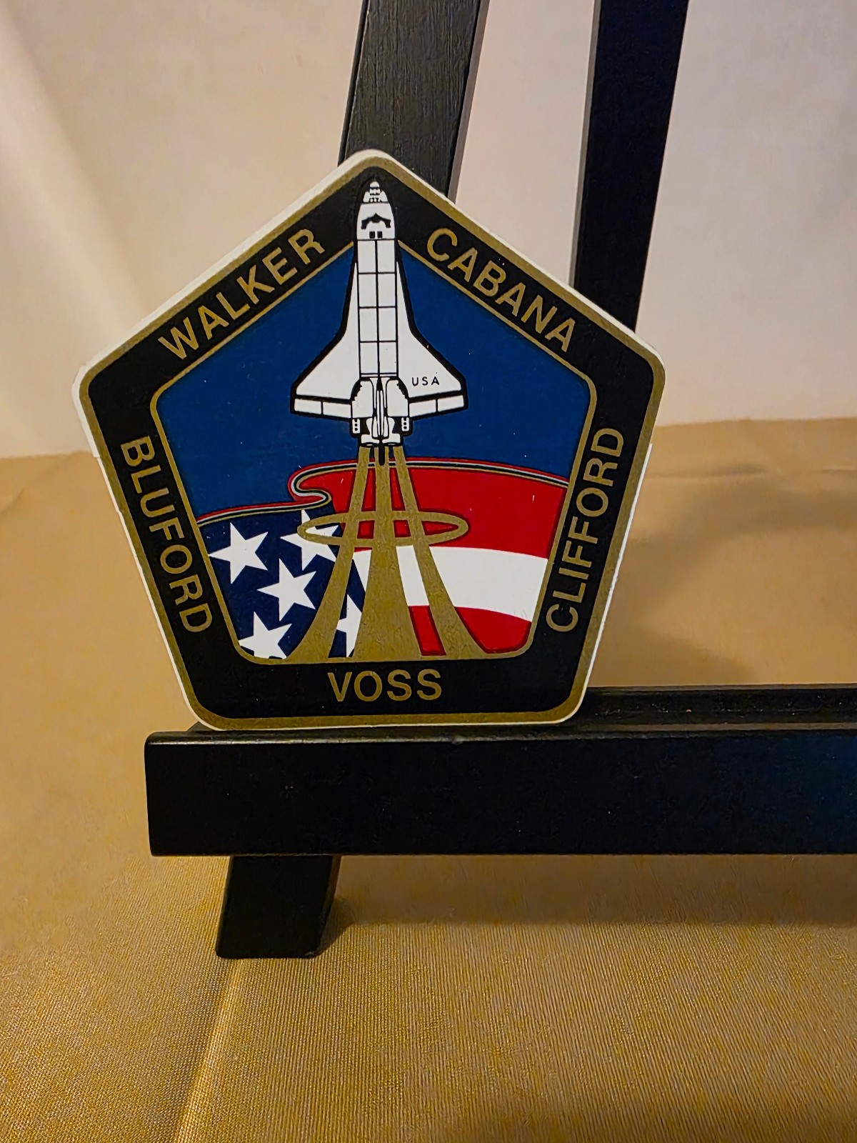 NASA SPACE SHUTTLE STS-53 Crew Patch Sticker - 4 inches