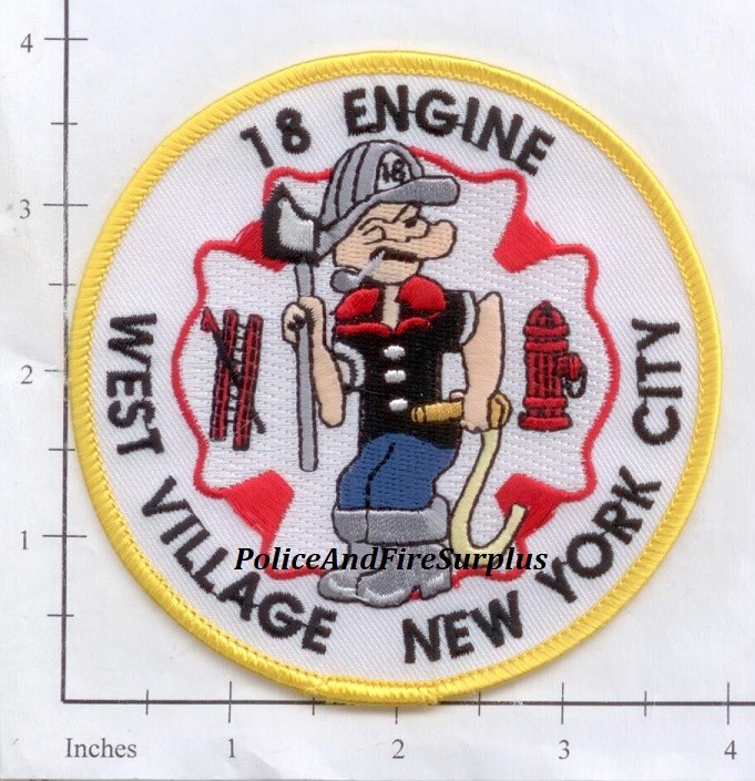 New York City NY Fire Dept Engine 18 Patch v14