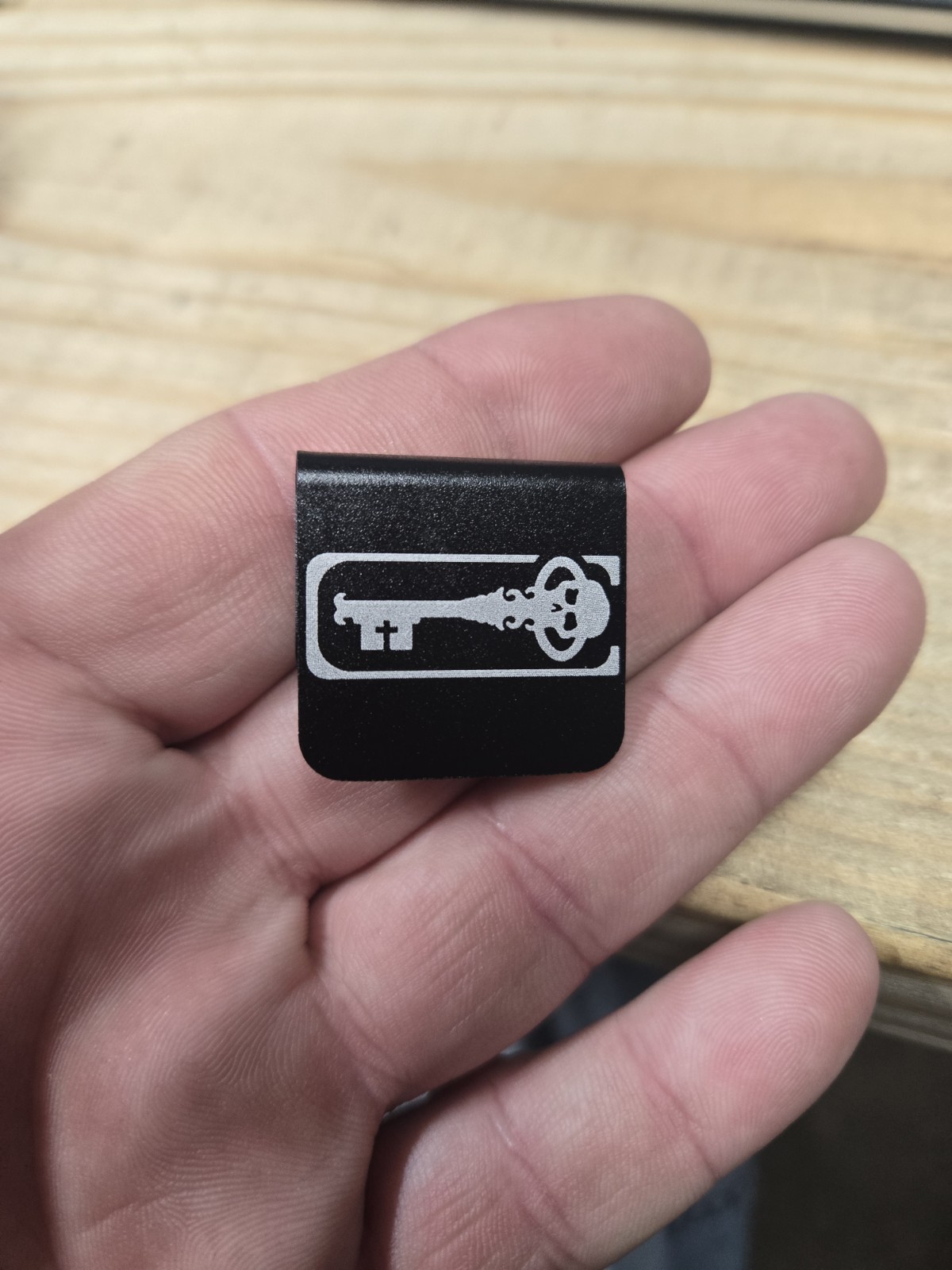 Chaves Knife  Hat   Clip Custom Laser Engraved