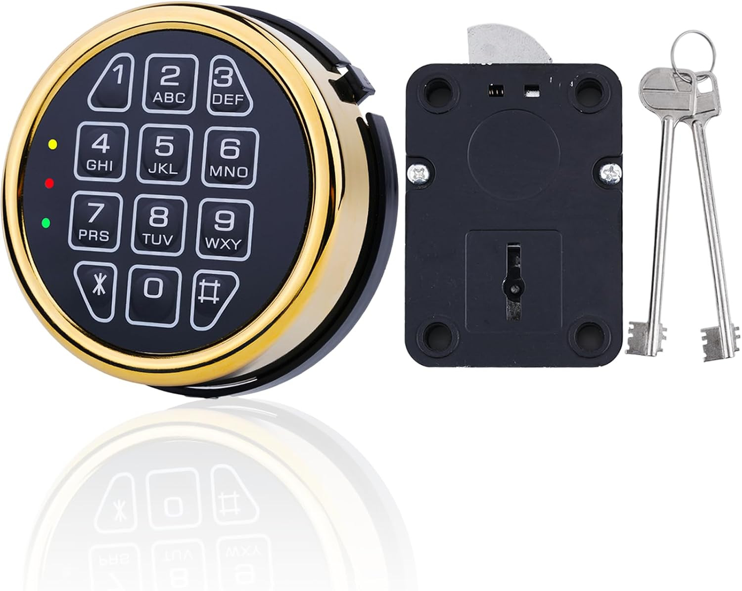 Digital Safe Lock Replacement Right Swing Bolt Lock & 2 Keys