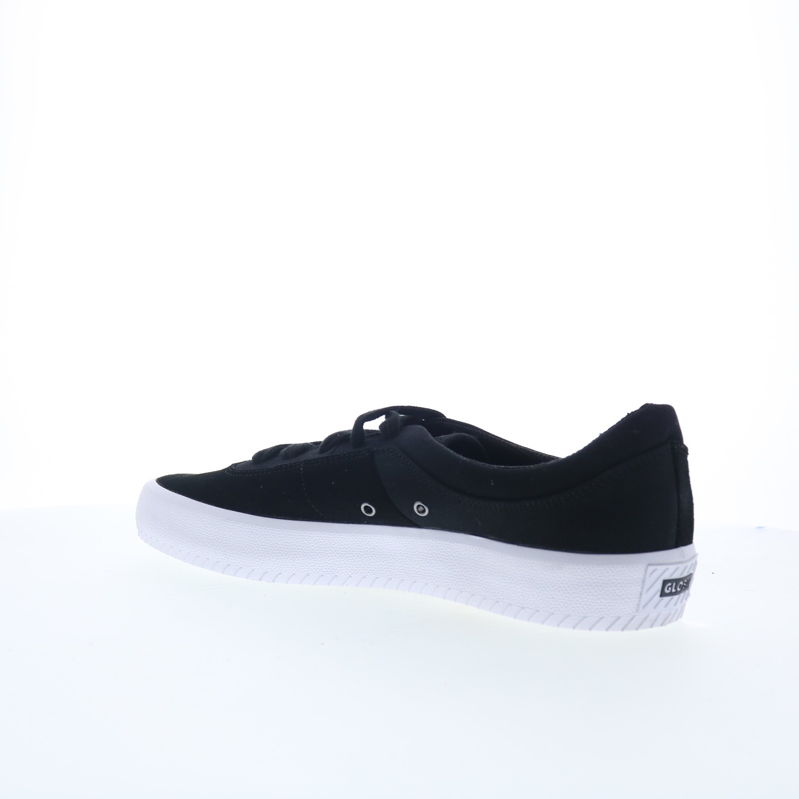 Globe Melbek GBMELB Mens Black Suede Canvas Skate Inspired Sneakers Shoes