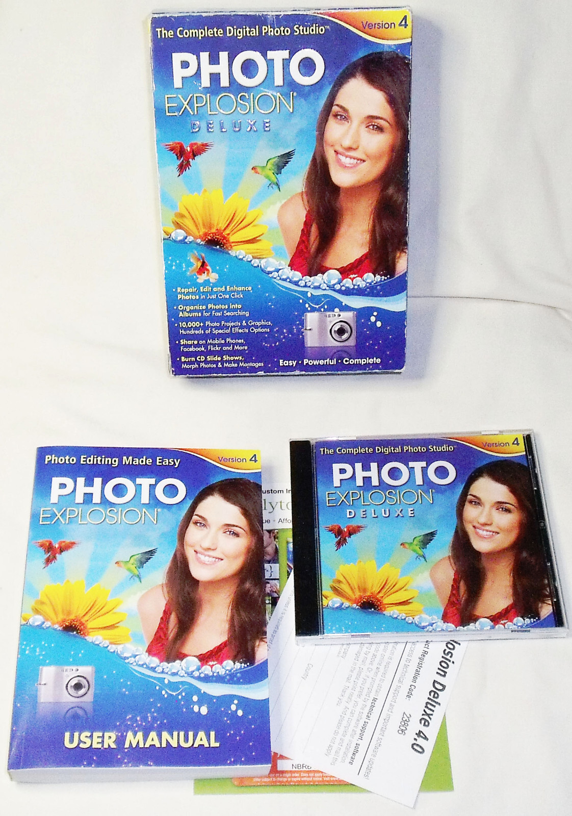 Photo Explosion Deluxe Version 4, Windows Photo Editing (Nova Development)