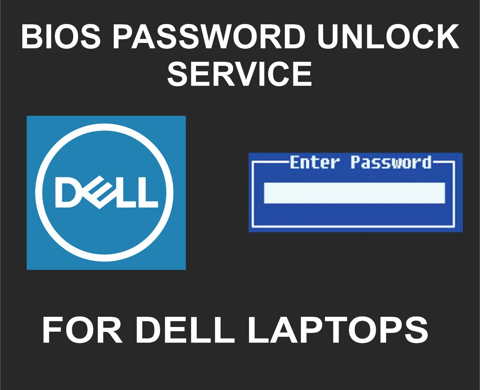 Dell Bios Password Unlock, Dell Adamo, Inspiron, Latitude, Mini, Vostro, XPS P6