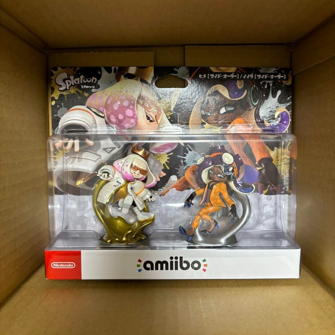 Nintendo amiibo Splatoon 3 Off The Hook Pearl & Marina Side Order Ver. New JPN