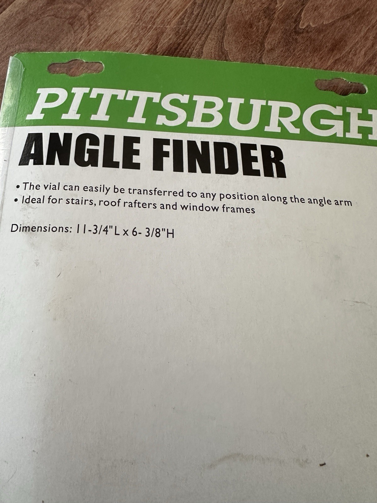 PItsburgh Angle Finder 3 in 1 Protractor Level T-Square Sliding Set Square