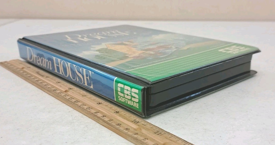 Dream House gor Commodore 64-CBS Software-Box-Disk-Manual-1984
