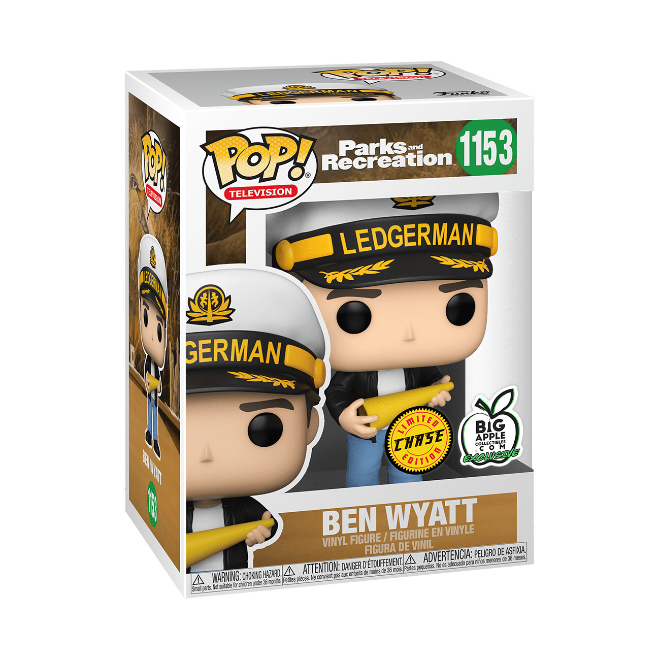 Funko POP! Television Parks And Recreation CHASE Ben Wyatt #1153 Exclusive