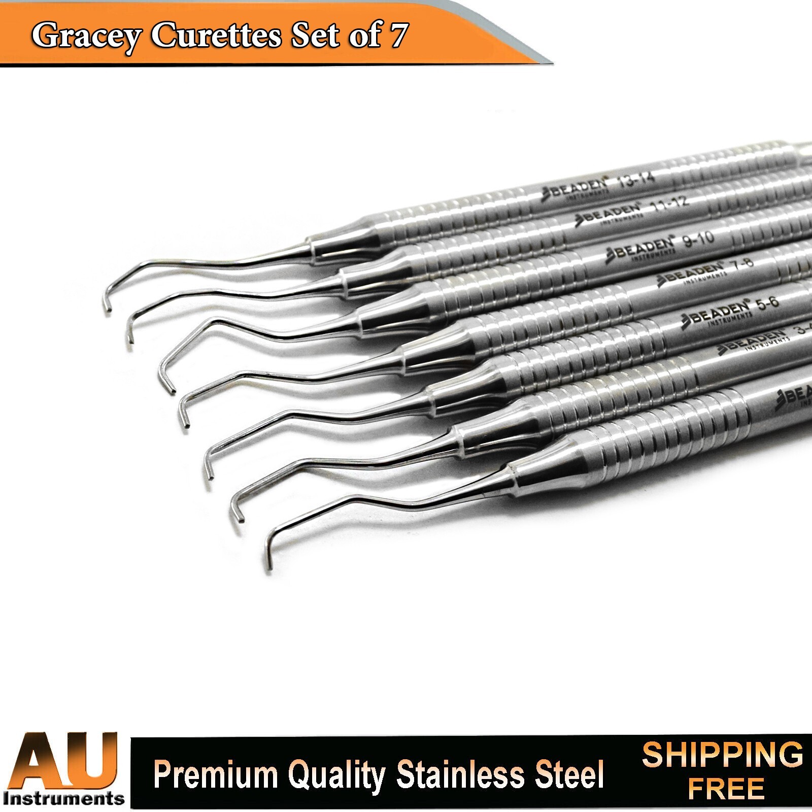 Periodontal Curettes Gracey Perio Calculus Root Planning Double Ended