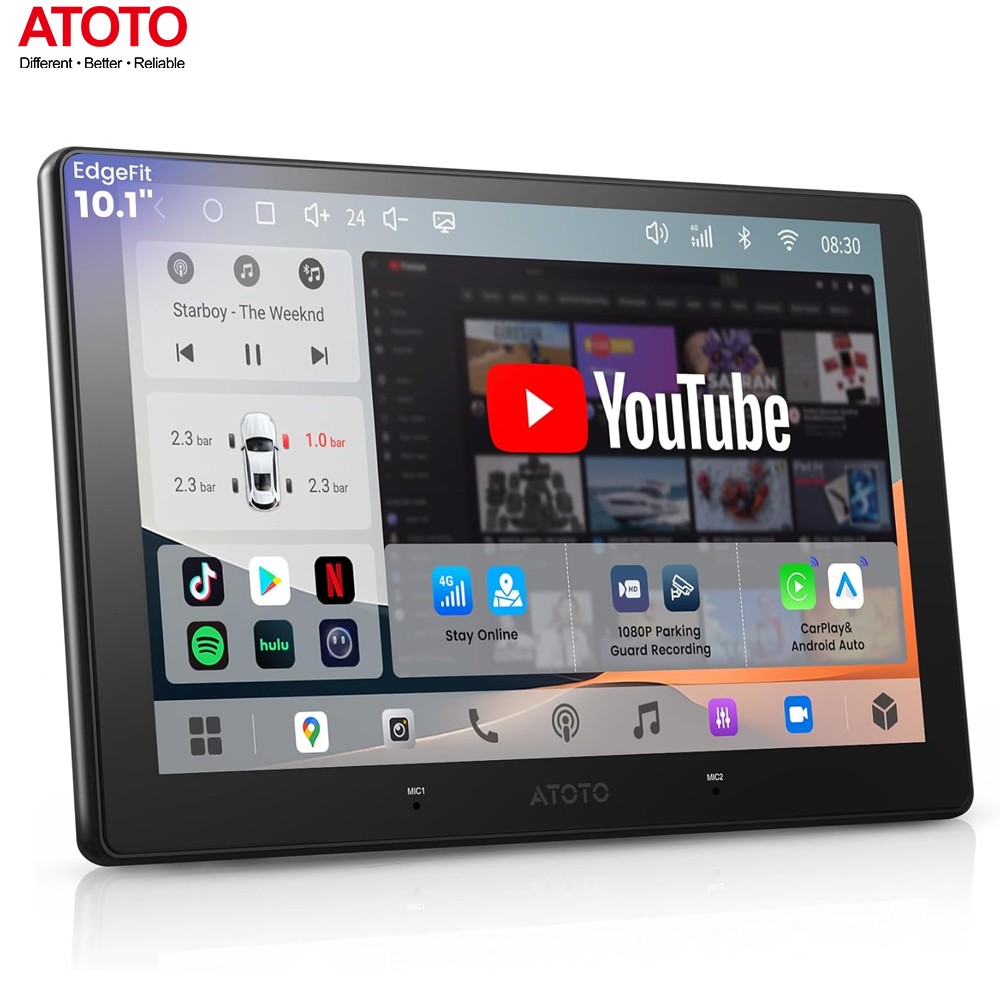 2026 NEW ATOTO A7 Android 13 4GB+64GB Car Stereo Built-in AI Voice Radio 4G LET