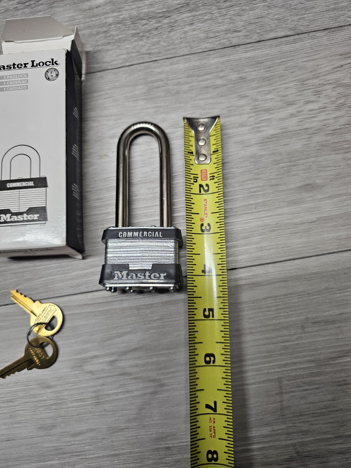 MasterLock 1KALJ2035 #1 Keyed Alike Laminated Padlock A6