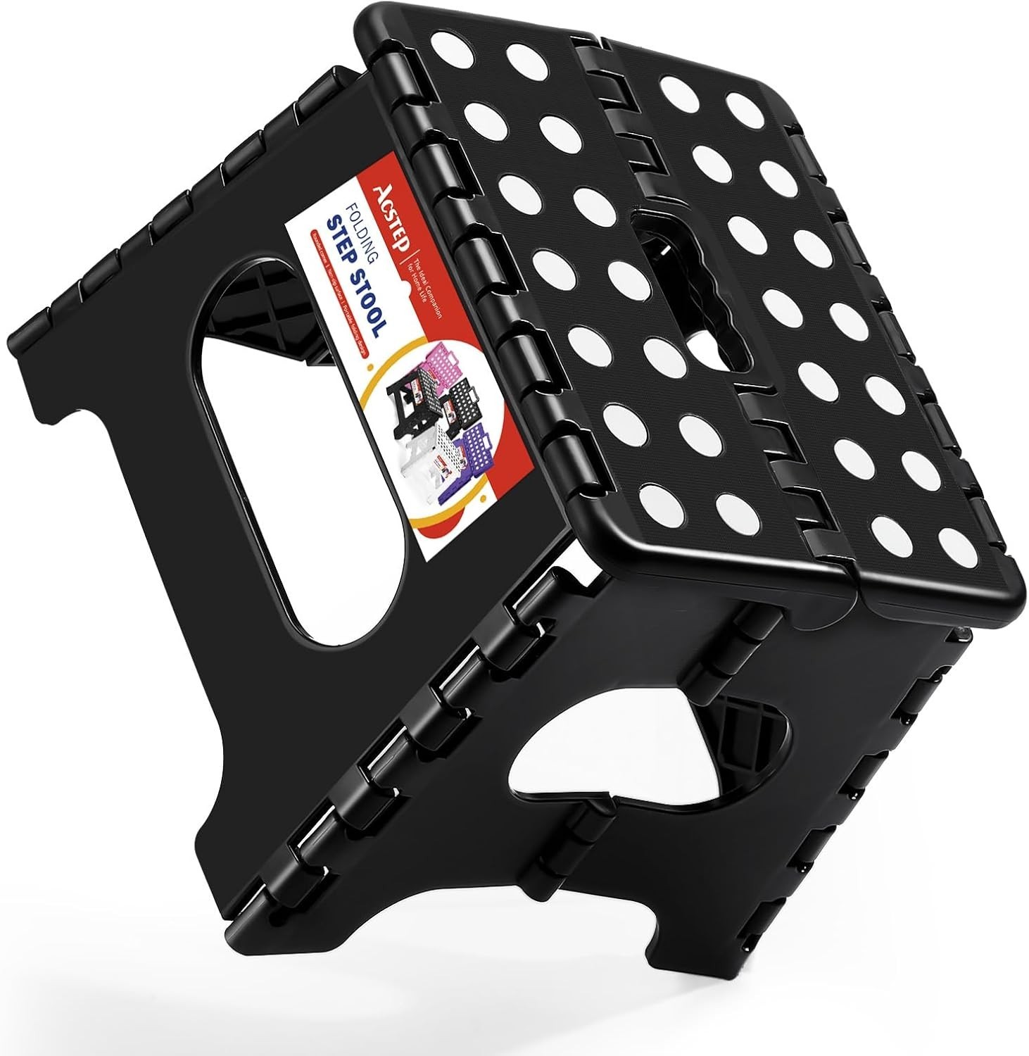 7.5 Inch Folding Step Stool Foldable Stool Height Kids Step Stool 176 lb