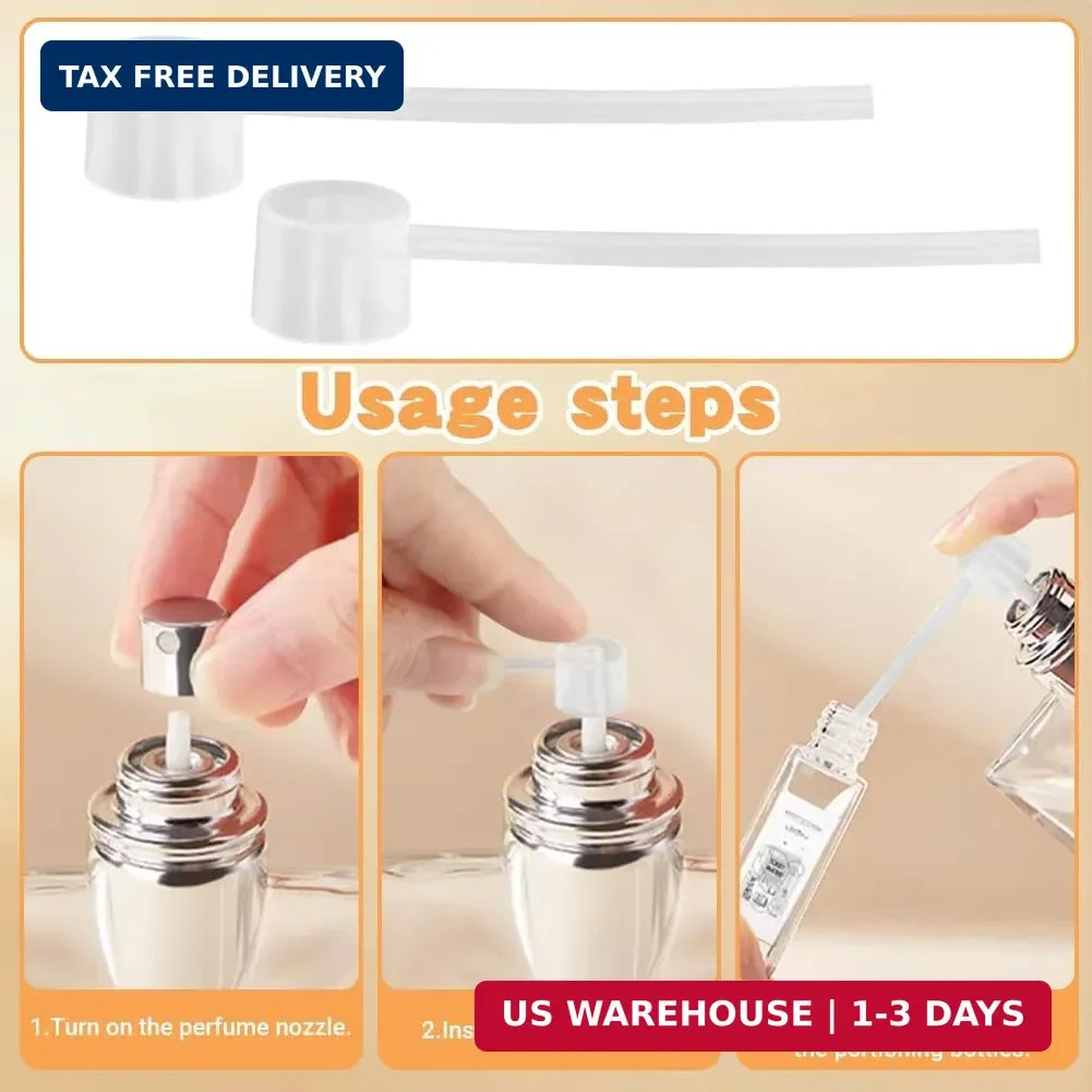 Perfume Refill Tool Kit, 10pcs Plastic Perfume Dispenser Transfer Pump Set, Cosm